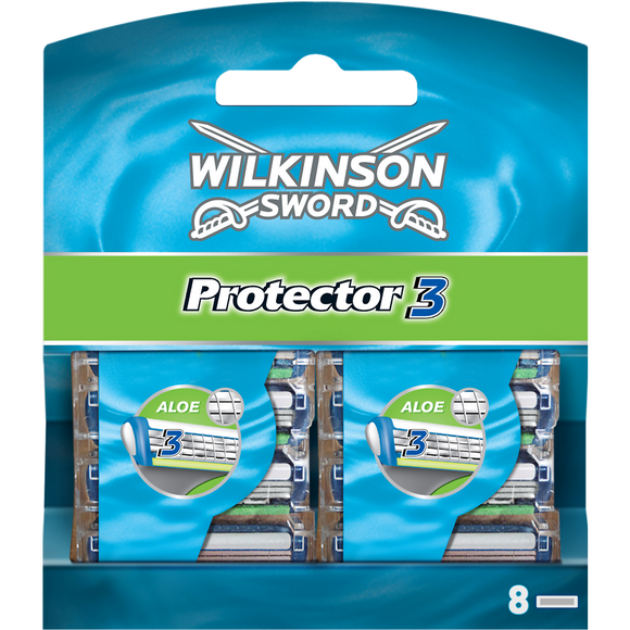 Lames de rasoir Protector 3 WILKINSON, x8