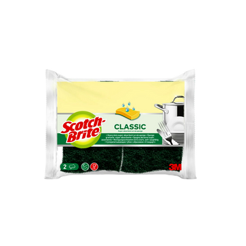 Éponges grattantes vertes SCOTCH BRITE, x2