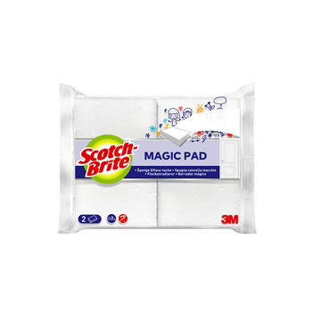 Eponge efface tache SCOTCH BRITE, x2