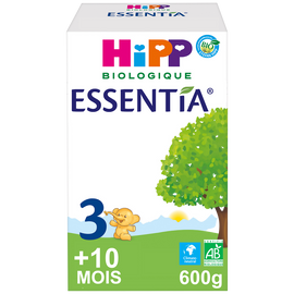 Lait bio Essentia HIPP BIO 10 mois à 3 ans - Boîte 600g