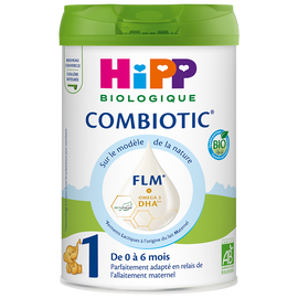 Lait 1er age en poudre BIO 0-6M HIPP COMBIOTIC - 800g