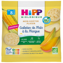 Galettes de Maïs à la Mangue Bio HIPP 23g dès 8 mois
