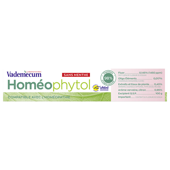 Dentifrice VADEMECUM Homeophytol 75mL