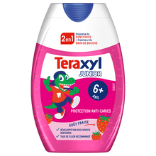 Dentifrice 2en1 TERAXYL junior 6 ans et + fraise 75ml