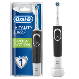 Brosse à dent electrique cross action black ORAL BGarantie de 2 ans à compter de la date d'achat