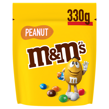 Bonbons chocolat cacahuète M&M's Peanut, 330g