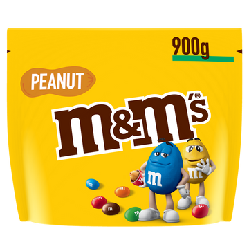 Bonbons chocolat cacahuète M&M's Peanut, 900g