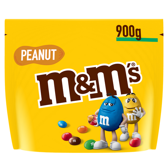 Bonbons chocolat cacahuète M&M's Peanut, 900g