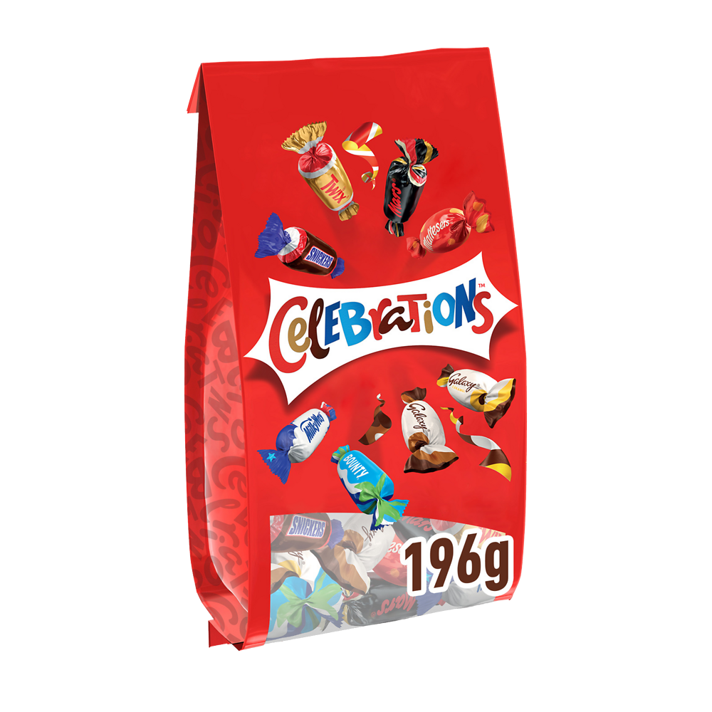 Sachet assortiment Confiserie Chocolat CELEBRATIONS - 196g