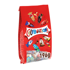 Sachet assortiment Confiserie Chocolat CELEBRATIONS - 196g
