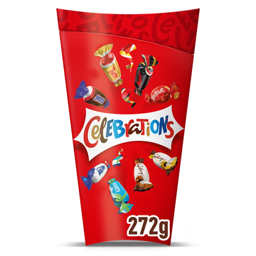 Assortiment confiserie de chocolat Ballotin CELEBRATIONS 272g