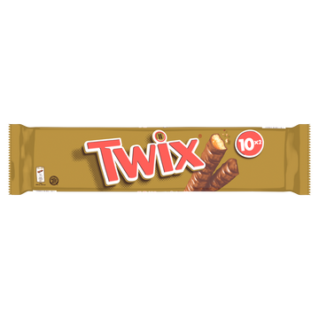 Biscuit barres chocolat TWIX, pack x10 - 500g