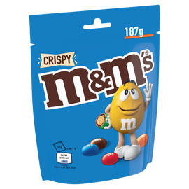 Bonbon M&M'S crispy pochon 187g