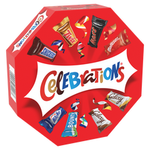Chocolats assortis CELEBRATIONS, boîte octogonale 340g