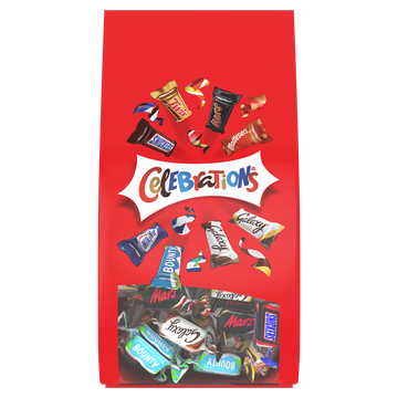 Chocolats assortis CELEBRATIONS, sachet 163g