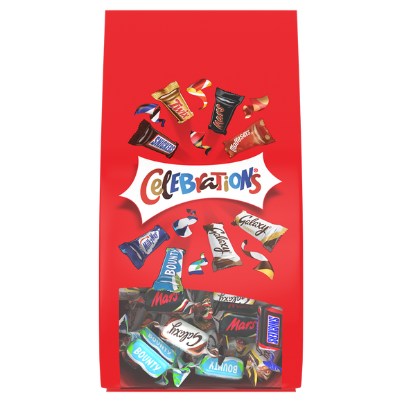 Chocolats assortis CELEBRATIONS, sachet 163g