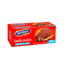 Biscuits nappés de chocolat lait Original MC VITIES, 300g