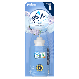 Recharge Diffuseur Sense&Spray Pure Clean Linen aux huiles essentielles GLADE 18 ml