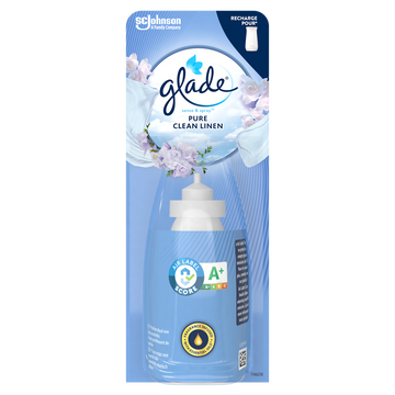 Désodorisant Recharge Diffuseur Sense&Spray Pure Clean Linen aux huiles essentielles GLADE 18 ml