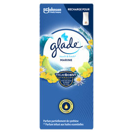 Recharge Touch&Fresh Marine aux huiles essentielles GLADE, 10ml