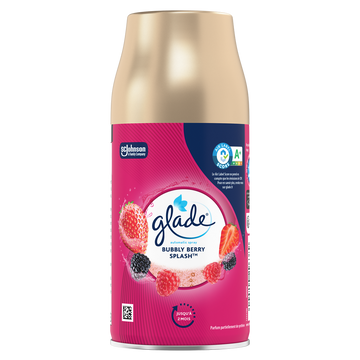 Glade automatic spray recharge bubbly berry splash - infusé auxhuiles essentielles 269ml