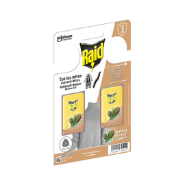 Gel anti-mites bois de Cèdre RAID x2
