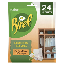 Sachets parfumés fleur d'oranger avec huile essentielle de citronPYREL x24