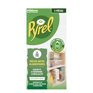 Piéges mites alimentaires sans insecticdes PYREL x2