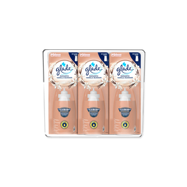 GLADE SENSE & SPRAY RECHARGE RELAXING ZEN lot de 3 - aux hui