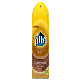 PLIZ® - Soin Expert Bois - Brillance & Soin - Aérosol - Clas