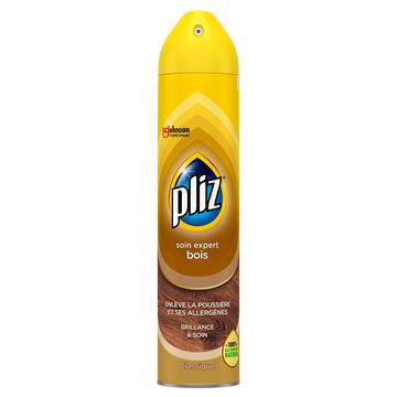 PLIZ® - Soin Expert Bois - Brillance & Soin - Aérosol - Clas