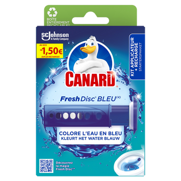 Kit Fresh Disc CANARD colore l'eau en bleu applicateur+recharge