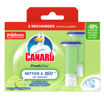 Recharge Fresh Disc CANARD citron vert 2x6 disques