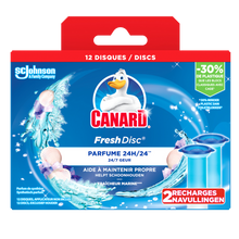 Recharge Fresh Disc CANARD fraîcheur marine 2x6 disques