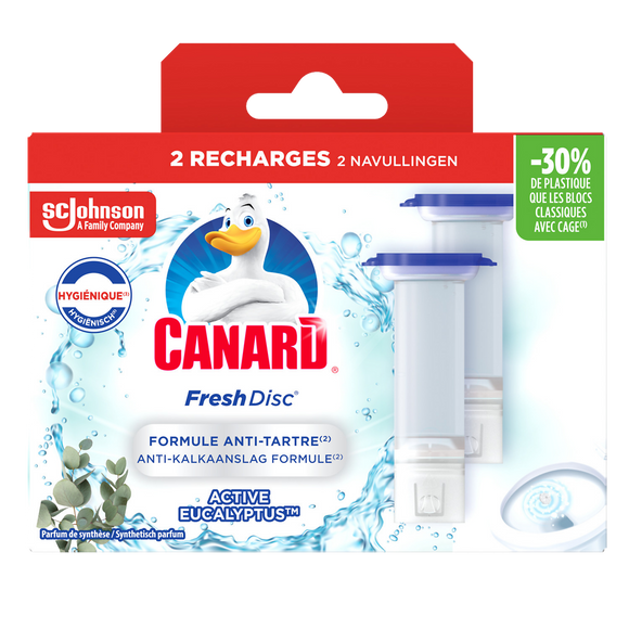 Recharges Fresh Disc Active Eucalyptus CANARD x2 recharges