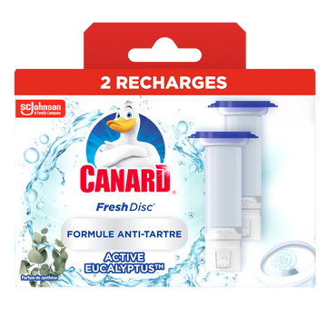 Recharge Fresh Disc CANARD Eucalyptus 2x6 disques
