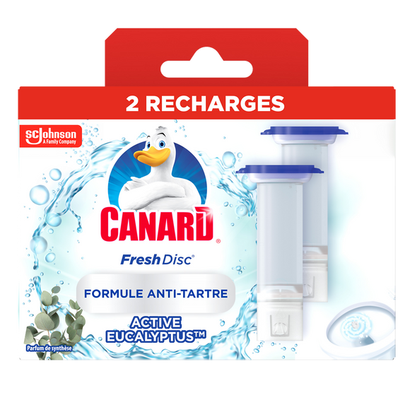 Recharge Fresh Disc CANARD Eucalyptus 2x6 disques