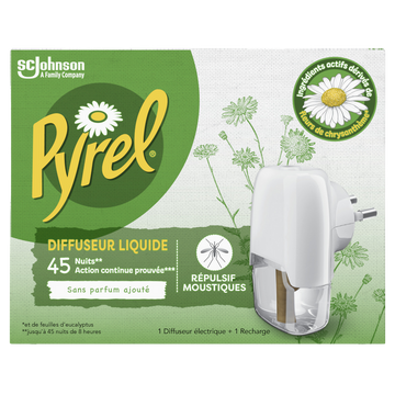 Diffuseur liquide éléctrique TP19 PYREL 45nuits