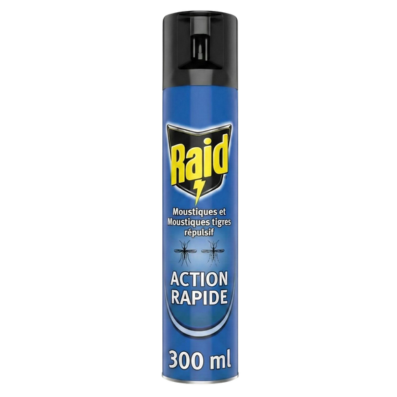 Aero répulsif moustiques RAID MAX TP19 300mL