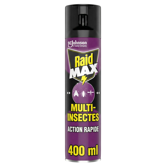 Aéro multi insectes RAID MAX TP18 400ML