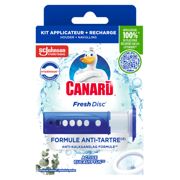 Fresh disc active eucalyptus +bloc wc=applic.+1rech CANARD