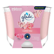 Bougie parfum d'ambiance I love you GLADE - 204g - XL