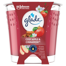 Bougie Parfum d'ambiance cosy apple et cinnamon GLADE - 112g
