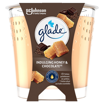 Bougie indulging honey/chocolate.ss.hle.de palme GLADE 112g
