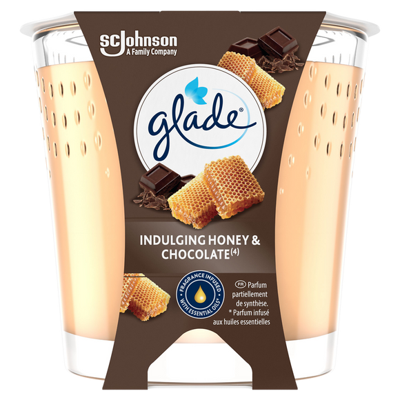 Bougie indulging honey/chocolate.ss.hle.de palme GLADE 112g