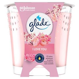 GLADE BOUGIE I LOVE YOU - sans huile de palme 112G