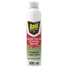 RAID ESSENTIALS répulsif spé.fourmis & cafards TP18 300ml