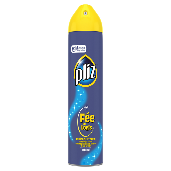 Nettoyant aérosol PLIZ Fée du logis 250ml