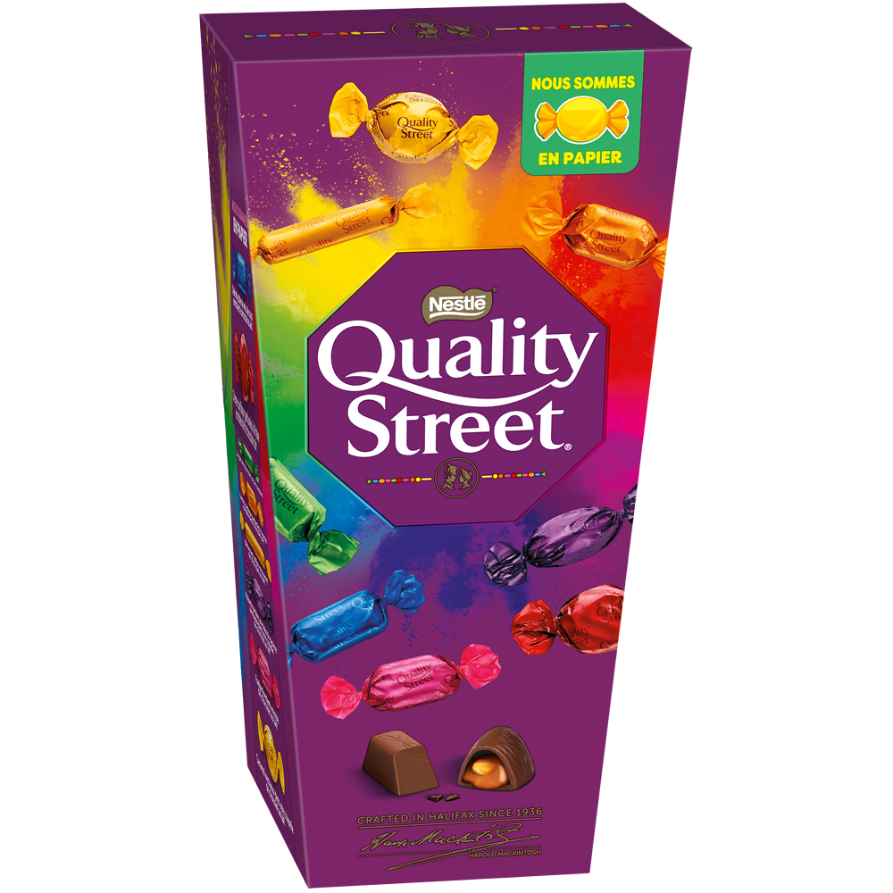 Chocolat assortiment QUALITY STREET - Boite de 265g