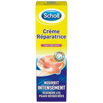 Crème réparatrice pour les pieds SCHOLL, tube de 75ml